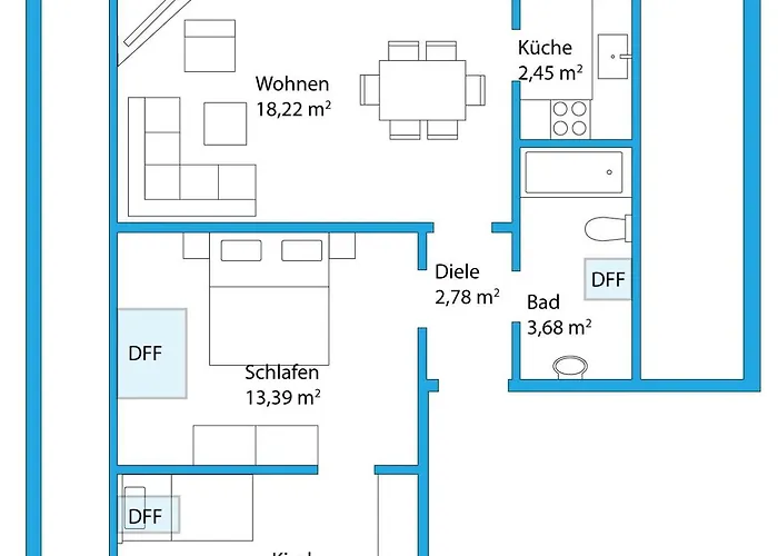 公寓 Ferienwohnanlage E7 Mit 2 Schlafzimmer Und Hallenbad